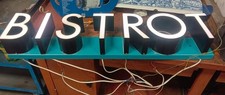 Insegna bistrot illuminata usato  Italia