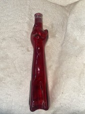 Clear red glass for sale  Wethersfield