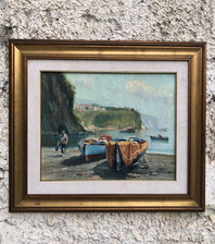 Quadro barche riposo usato  Calvizzano