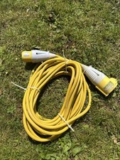 Yellow 110v lead for sale  ROTHERHAM