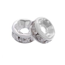 Perles intercalaire strass d'occasion  Clarensac