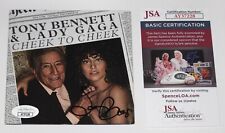 CD livreto assinado por Lady Gaga autografado Tony Bennett "cheek to cheek" certificado de autenticidade JSA comprar usado  Enviando para Brazil