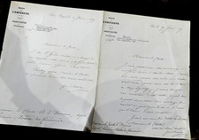 1865 lot letters d'occasion  Expédié en Belgium