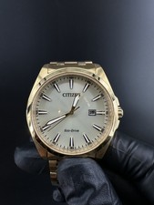 Citizen Eco-Drive Peyton relógio feminino tom dourado mostrador champanhe pulseira de data comprar usado  Enviando para Brazil