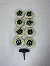 8 rodas de hóquei em linha Labeda Soft Gripper 80 mm com rolamentos, usado comprar usado  Enviando para Brazil