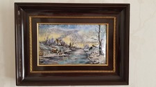 Peinture cuivre emaux d'occasion  Nancy-