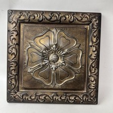 Metal tin floral for sale  Plymouth