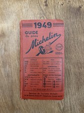 Guide michelin 1949 d'occasion  Reims