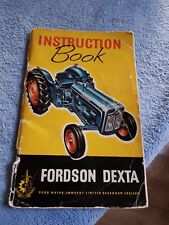 Fordson dexta libretto usato  Spedire a Italy