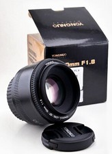[Mint] Yongnuo YN50mm F 1.8 - Made in China - Standard Lens Autofocus - EOS EF M comprar usado  Enviando para Brazil