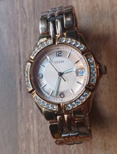 Relógio feminino Guess clássico mostrador ouro rosa U11069L1  comprar usado  Enviando para Brazil