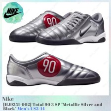 Nike Total 90 3 SP prata metálica e preto HJ9351-002 masculino US3-14 NOVO comprar usado  Enviando para Brazil