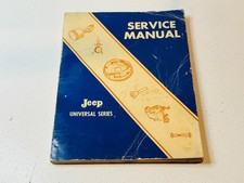 Jeep service repair for sale  Le Claire