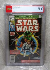 Quadrinhos Marvel Star Wars #1 1º VADER reimpressão PSA 9 de julho de 1977 com classificação original comprar usado  Enviando para Brazil