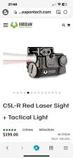 Viridian red laser for sale  Hardeeville