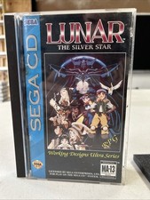 Usado, Lunar The Silver Star (Sega CD, 1993) RPG designs de trabalho completos na caixa leia comprar usado  Enviando para Brazil