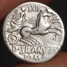 Chariot denarius 91bc for sale  Seattle