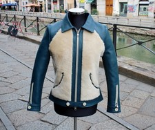 Giacca pelle uomo usato  Milano