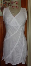 Robe promod blanche d'occasion  Rouxmesnil-Bouteilles