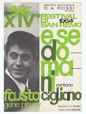 Spartito fausto cigliano usato  Settimo Torinese