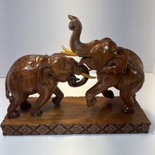 Vtg wooden elephants for sale  Shreveport