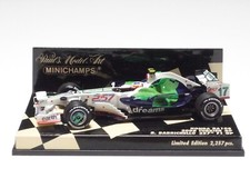 MINICHAMPS 1:43 HONDA RA108 2008 TURCO GP R. BARRICHELLO 257º GP de F1 comprar usado  Enviando para Brazil