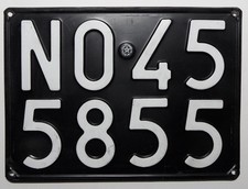 Nummernschild europa italien gebraucht kaufen  Bonn