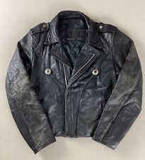 Vintage distressed leather for sale  ROYSTON
