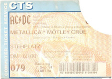 Metallica concert 1991 gebraucht kaufen  Hamburg