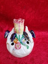 Figura De Porcelana Antigua, Pájaros En Flor, Jarrón, Cerámica De Staffordshire, usado comprar usado  Enviando para Brazil