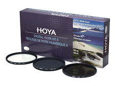 Usado, HOYA Filter Kit II 27,28,30,30.5,37,49,52,55,58,62,67,72,77,82mm UV, ND8, CPL comprar usado  Enviando para Brazil