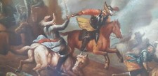 Battaglia dipinta rame usato  Cassino