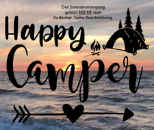 Aufkleber happy camper gebraucht kaufen  Munster