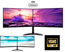 Dual monitor screen for sale  ERITH
