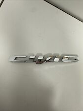 Chrome car badge for sale  INGATESTONE