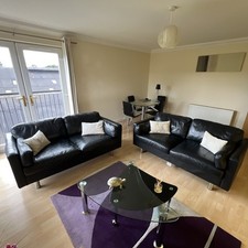 Leather seater combination for sale  BATHGATE