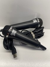 (2) Microfone Guitar Hero USB E-UR20 para Xbox 360 PS2 PS3 Wii testado comprar usado  Enviando para Brazil