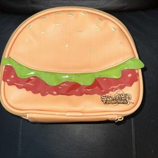 Calça quadrada Nickelodeon Bob Esponja Krabby Patty compartimento único lancheira comprar usado  Enviando para Brazil