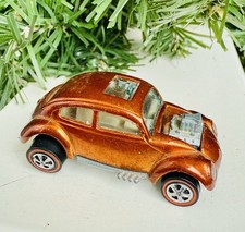 Hot Wheels Redline 1968 Custom Volkswagen EUA Laranja Original VW Beetle Bug, usado comprar usado  Enviando para Brazil