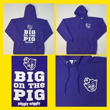 Usado, Moletom com capuz roxo Piggly Wiggly Hanes M peito 40” grande no porco 2 lados comprar usado  Enviando para Brazil