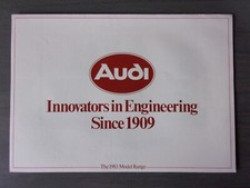 Audi range orig for sale  BENFLEET
