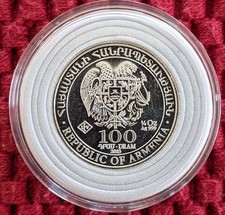 Silbermünze republik armenien gebraucht kaufen  Hallstadt