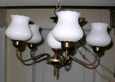 Vintage hobnail milk for sale  White Hall