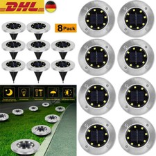Solarleuchte 8led bodenstrahle gebraucht kaufen  Nettetal