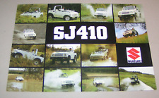 Brochure booklet suzuki d'occasion  Expédié en Belgium