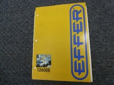 Effer 12600e knuckle for sale  Fairfield