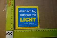 Alter aufkleber verkehrssicher gebraucht kaufen  Kupferberg