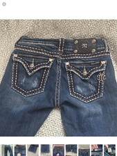 Usado, Bota Miss Me Jeans tamanho 27 JP5014-3 34 1/2” costura interna comprar usado  Enviando para Brazil