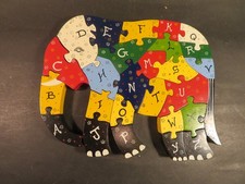 Holz puzzle tiermotive gebraucht kaufen  Stuttgart