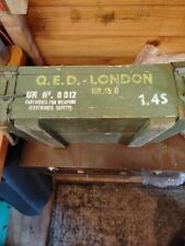 Ammo box old for sale  SPALDING